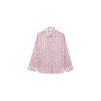 Chemise En Ramie À Rayures
