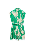 Robe Imprimée Avec Ceinture