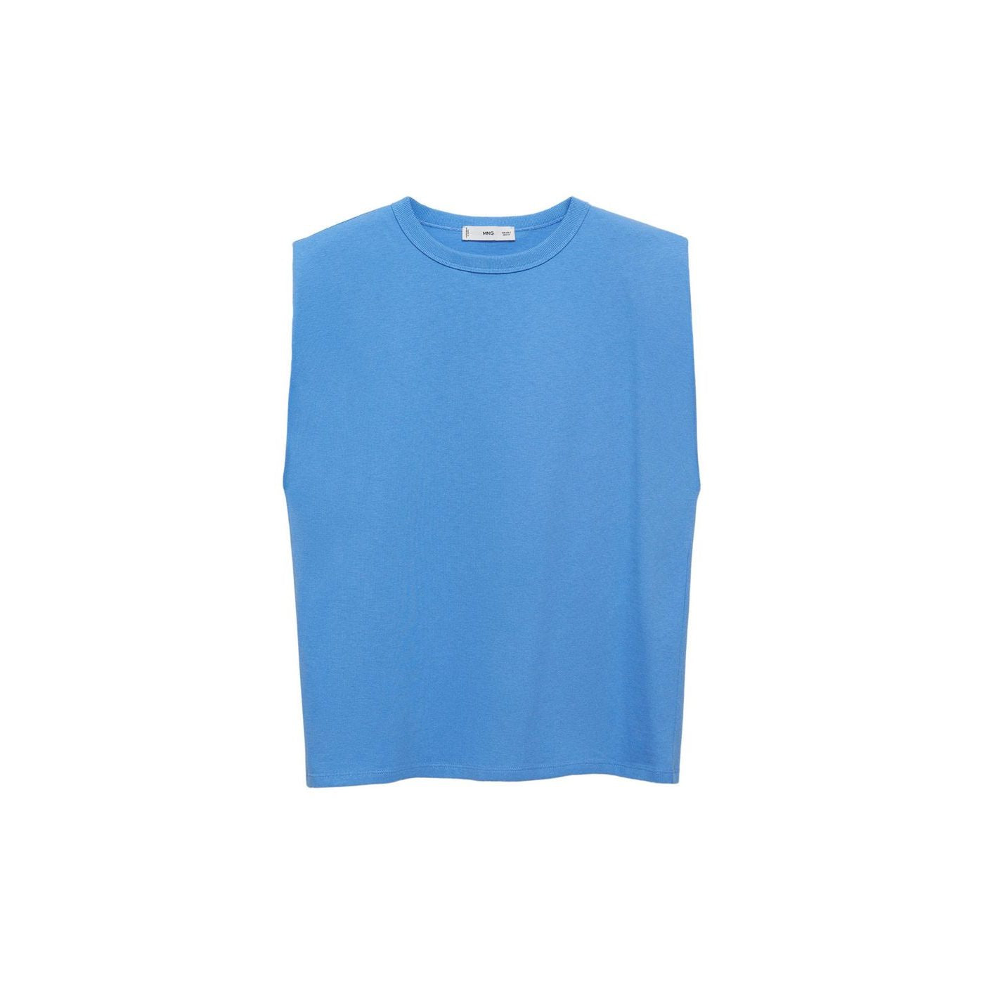 T-Shirt Épaulettes Manches Courtes