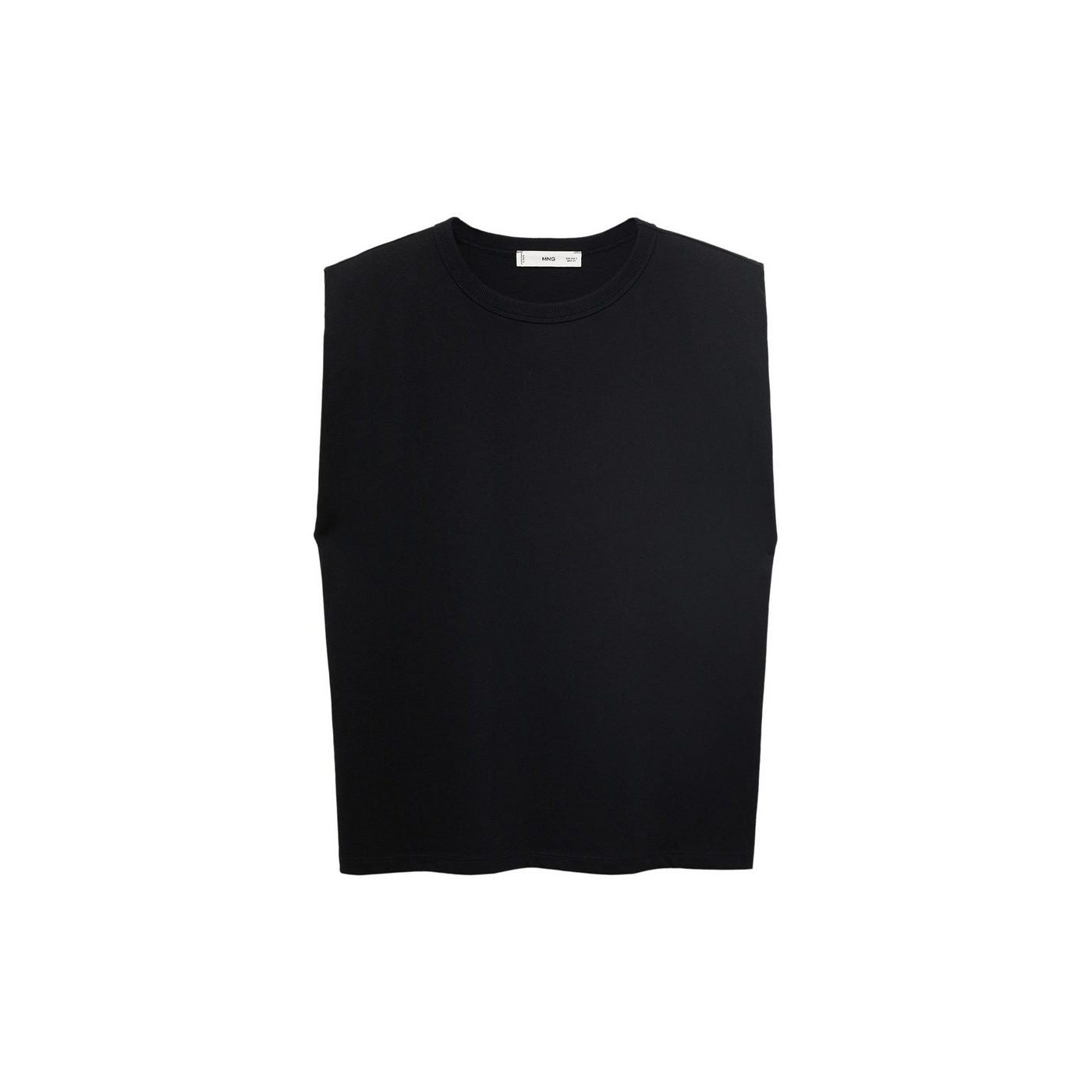 T-Shirt Épaulettes Manches Courtes