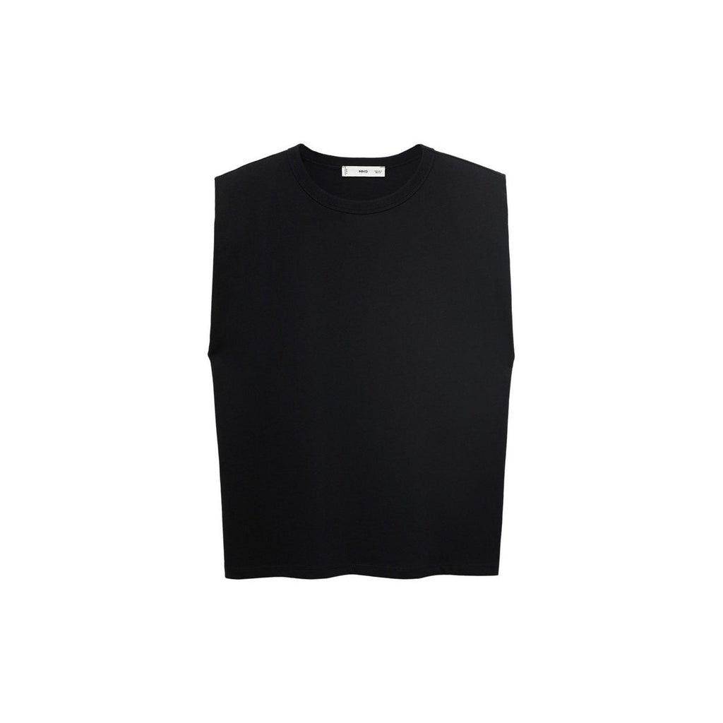 T-Shirt Épaulettes Manches Courtes