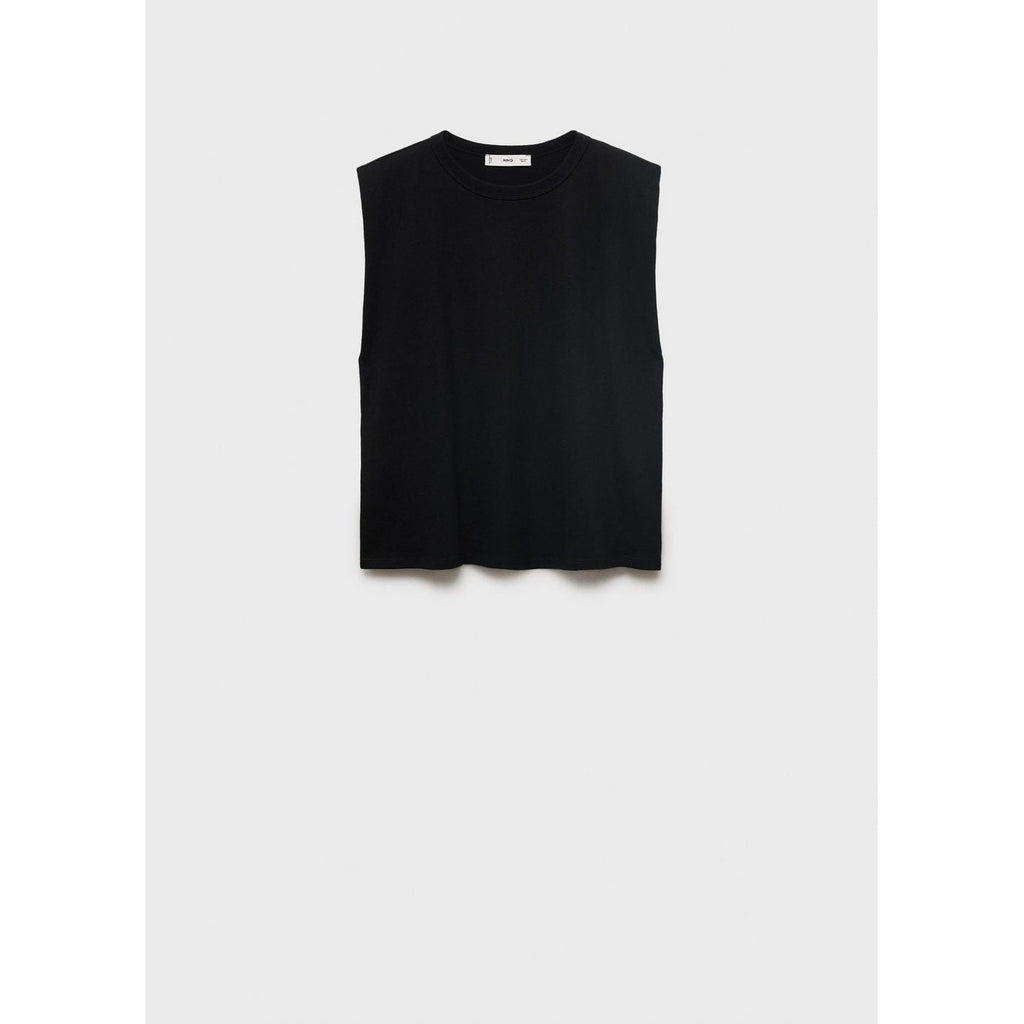 T-Shirt Épaulettes Manches Courtes