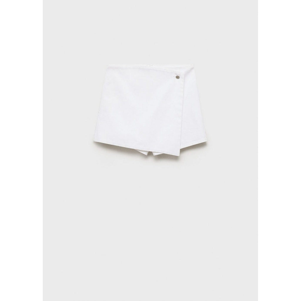 Jupe Short En Jean Croisée