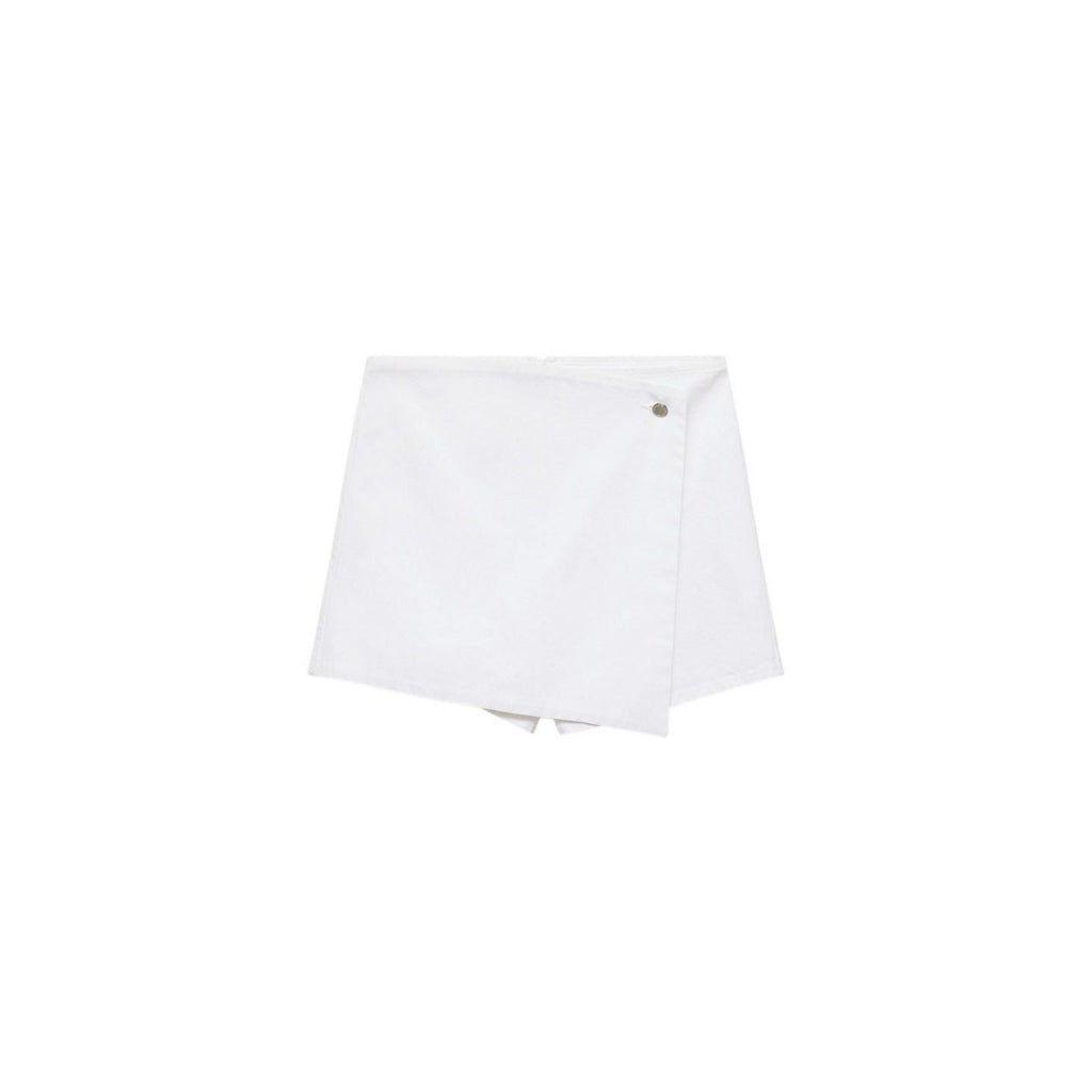 Jupe Short En Jean Croisée