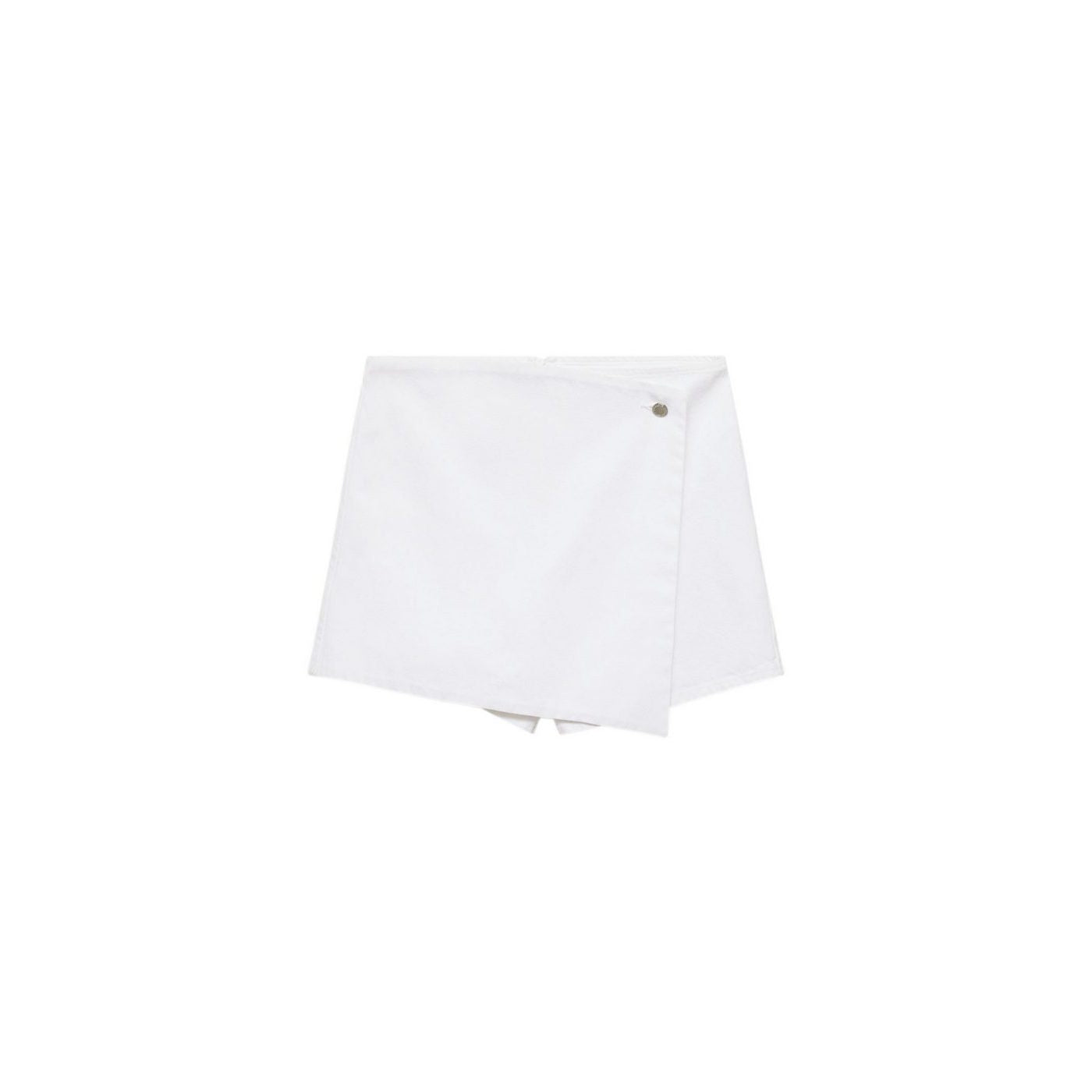 Jupe Short En Jean Croisée
