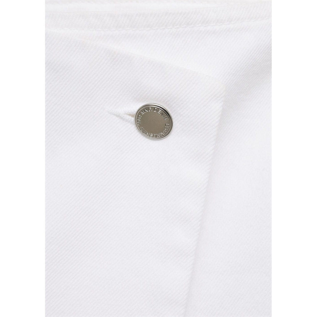 Jupe Short En Jean Croisée