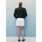 Jupe Short En Jean Croisée