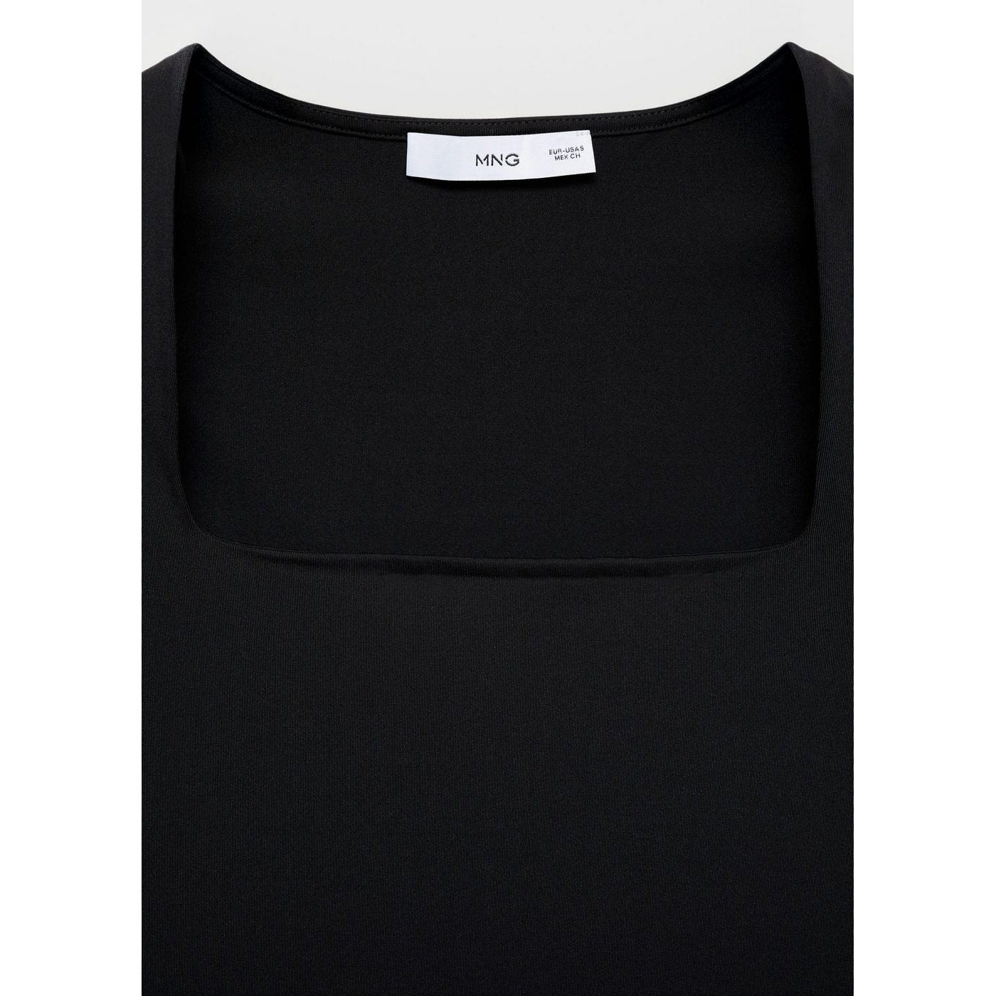 Top Ajusté À Larges Bretelles