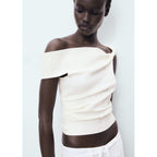 Haut Bustier Asymétrique