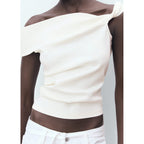 Haut Bustier Asymétrique