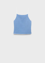 Top Maille Bords Contrastants