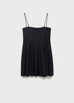 Robe En Coton À Plis