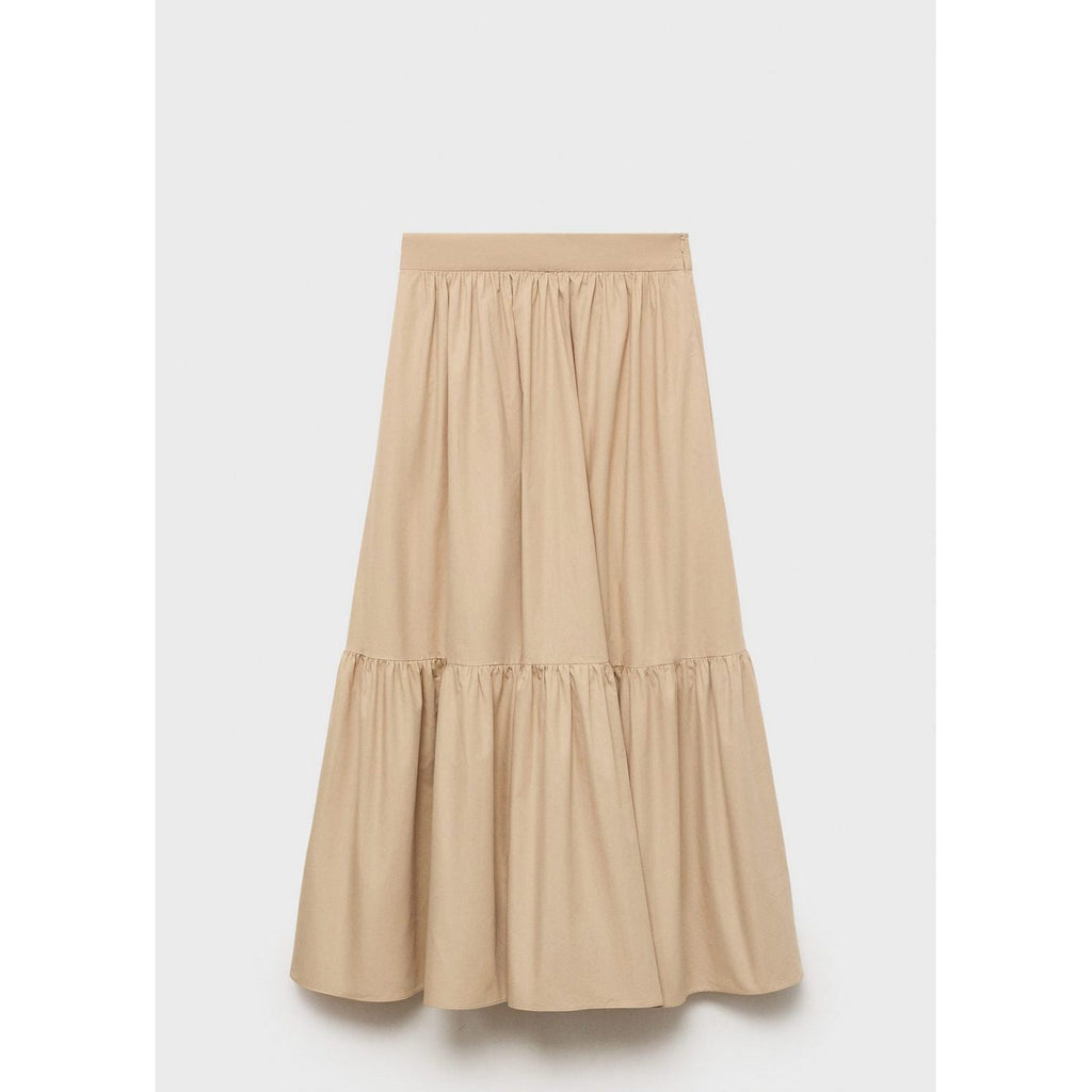 Jupe Longue Coton Évasée