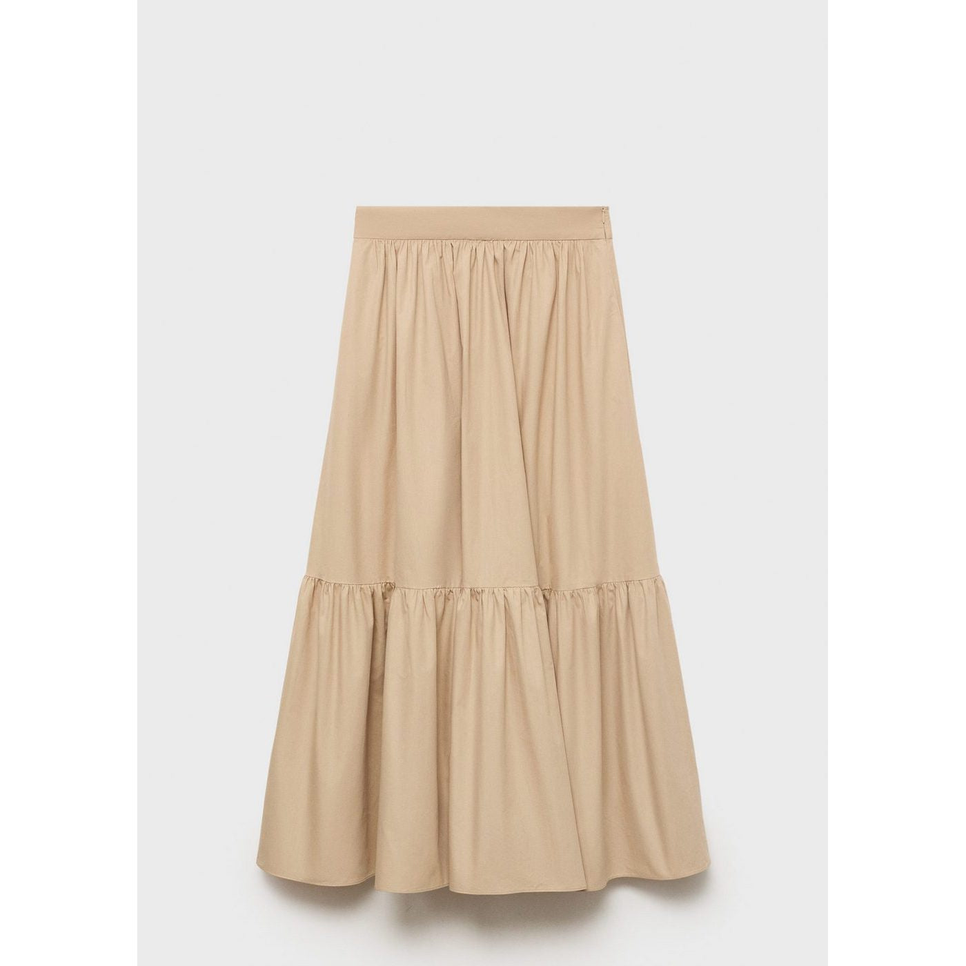 Jupe Longue Coton Évasée