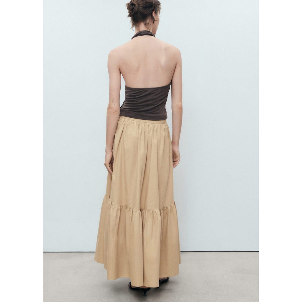Jupe Longue Coton Évasée