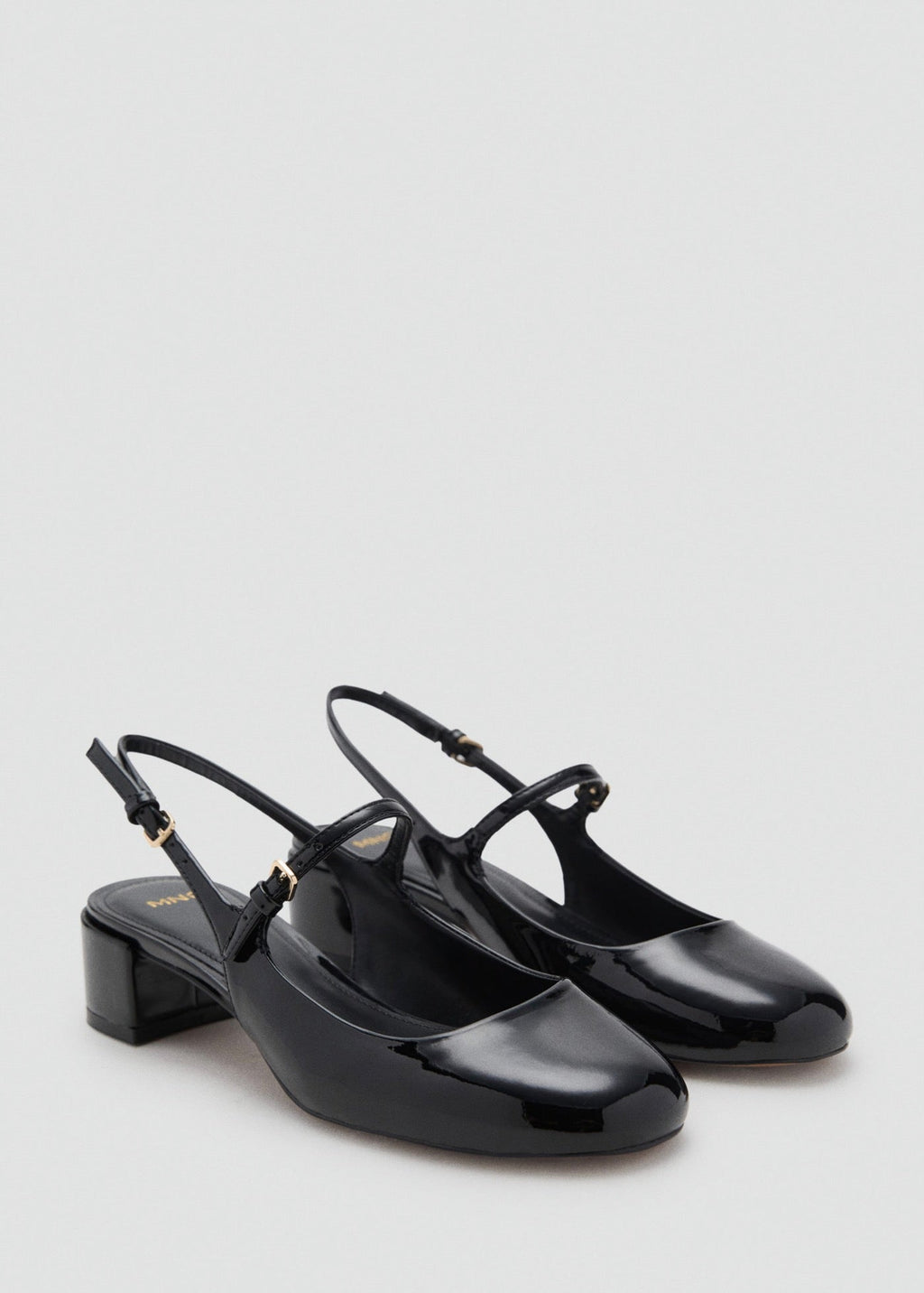 Chaussures Vernies Talon Bloc