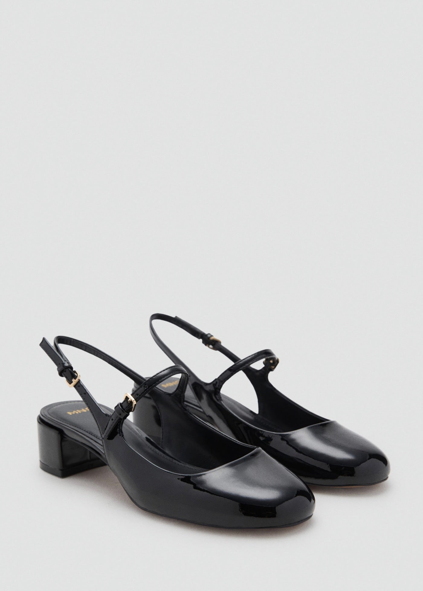 Chaussures Vernies Talon Bloc