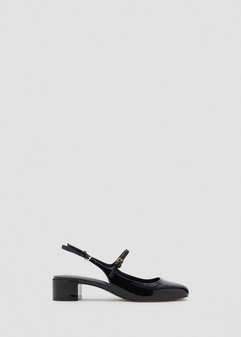 Chaussures Vernies Talon Bloc