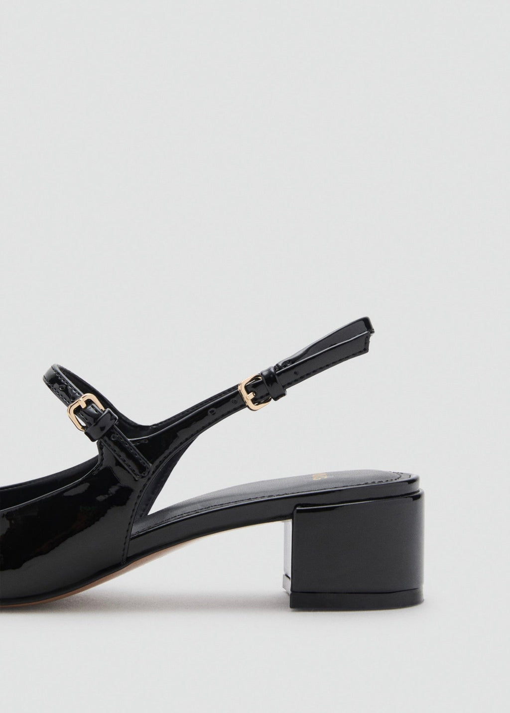 Chaussures Vernies Talon Bloc