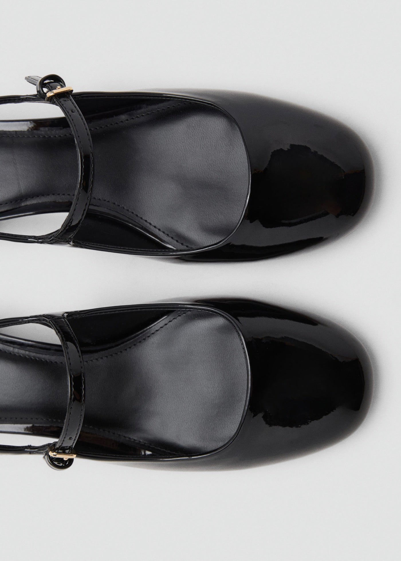 Chaussures Vernies Talon Bloc