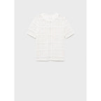 Cardigan Crochet Manches Courtes