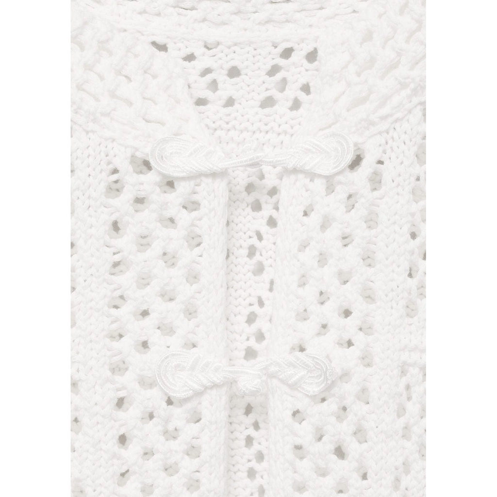 Cardigan Crochet Manches Courtes