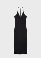 Robe Midi Décolletée Dans Le Dos