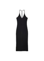 Robe Midi Décolletée Dans Le Dos