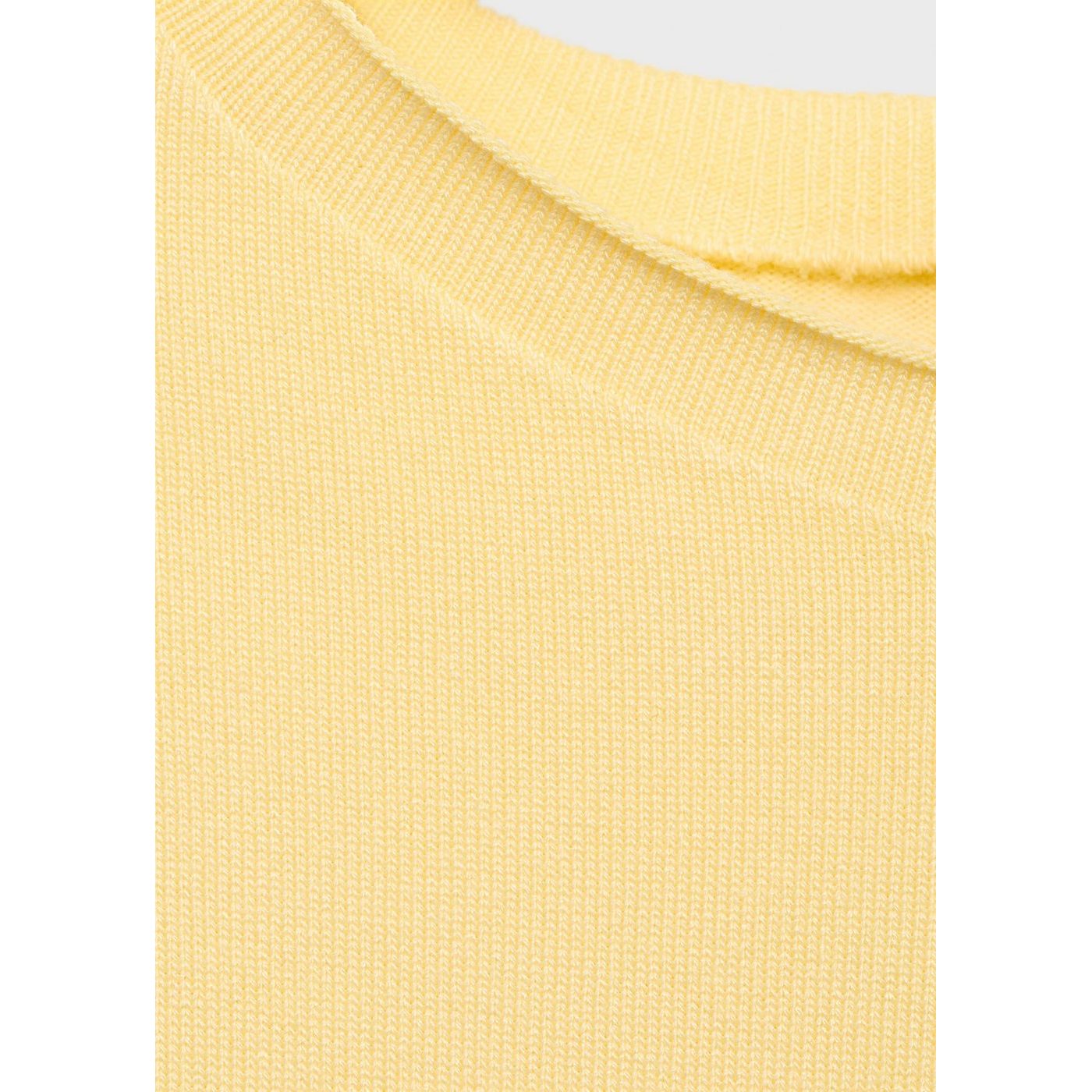Pull-Over Maille Fine Manches Courtes