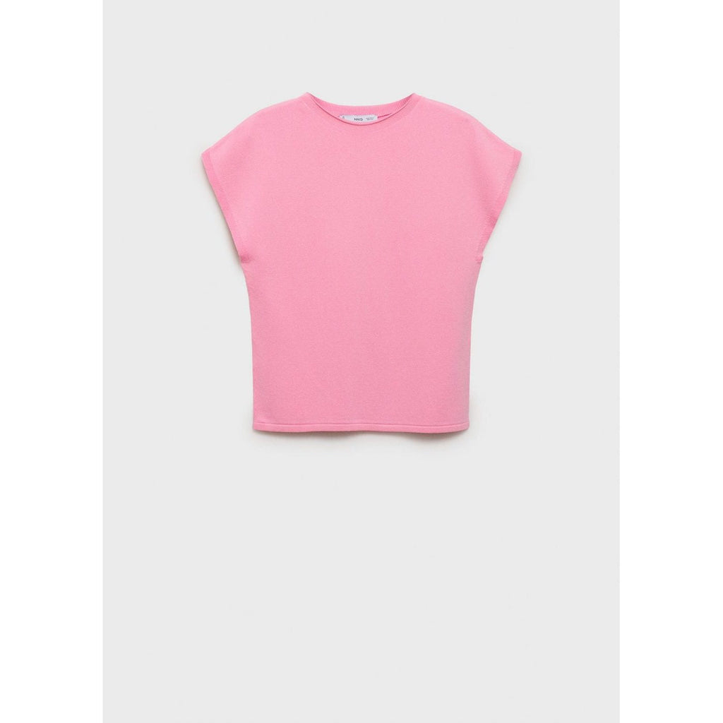 Pull-Over Maille Fine Manches Courtes