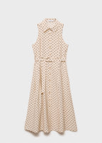 Robe Chemisier À Pois