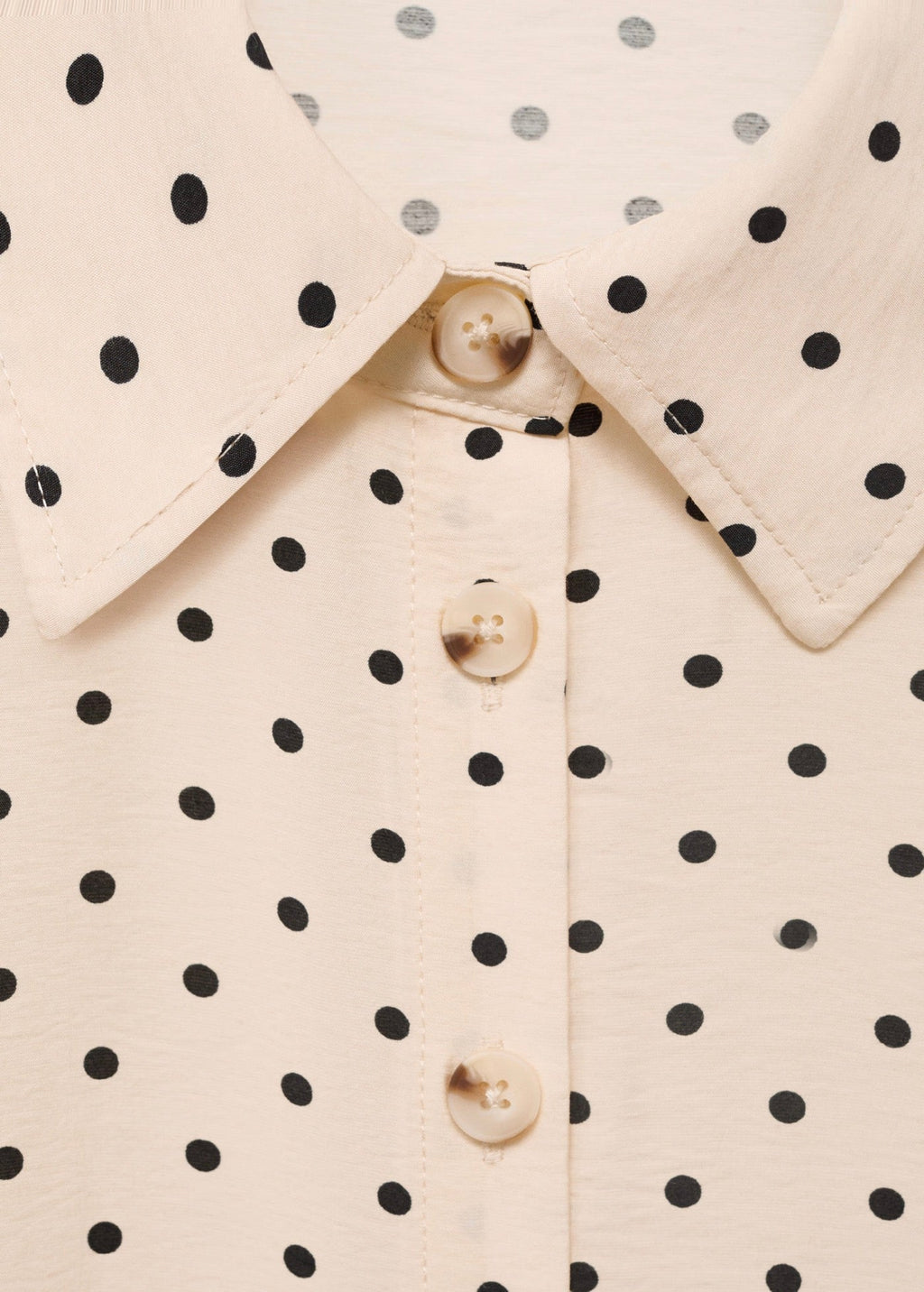Robe Chemisier À Pois