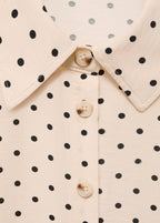 Robe Chemisier À Pois