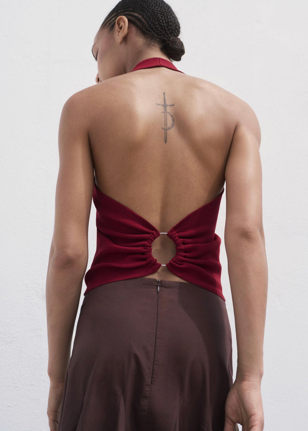Top Maille Détail Anneau