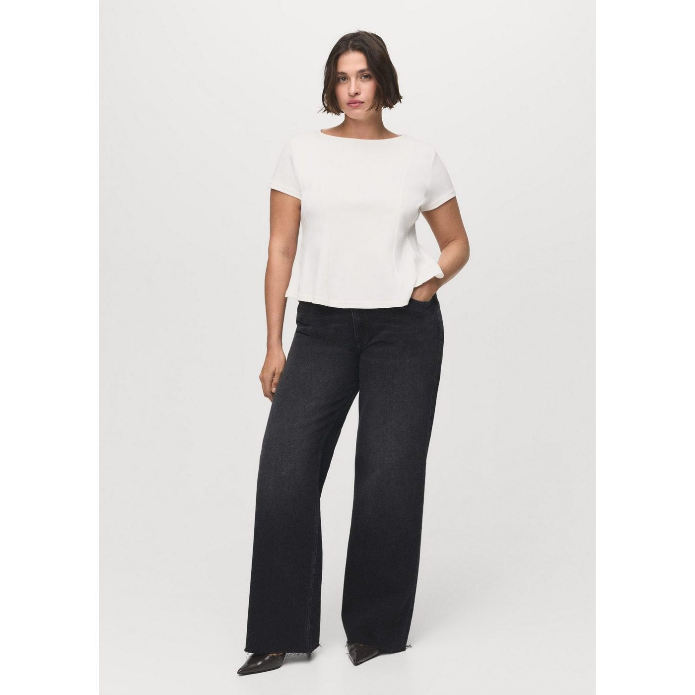 T-Shirt Coton Évasé