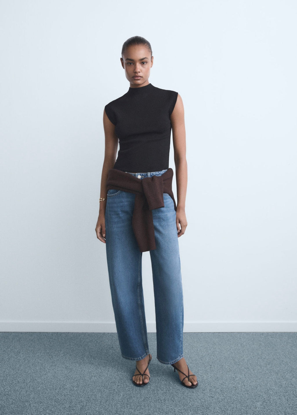 Jean Barrel Taille Haute