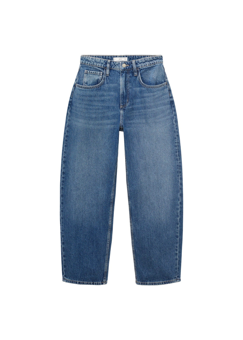 Jean Barrel Taille Haute