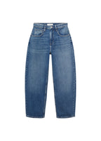 Jean Barrel Taille Haute