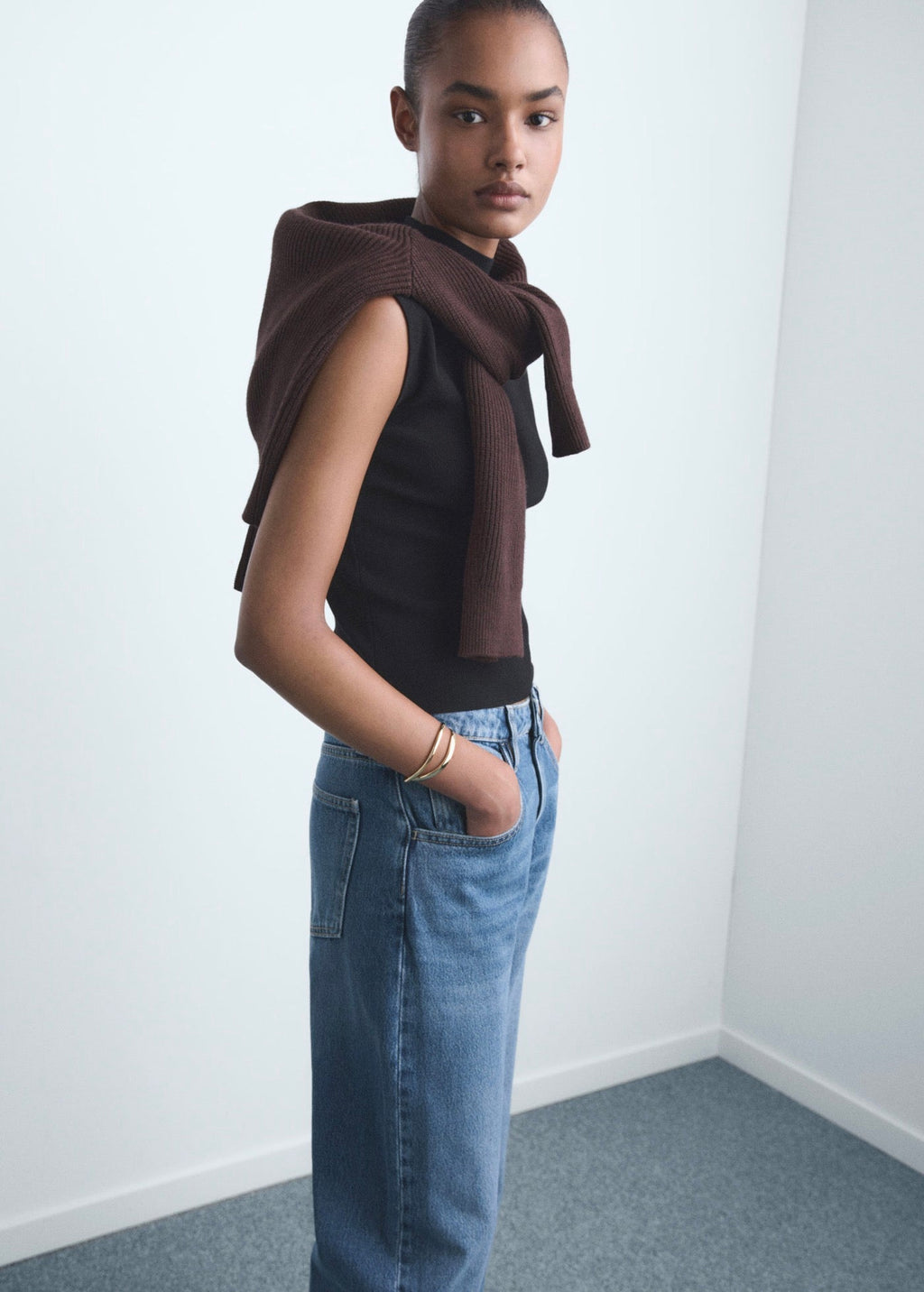 Jean Barrel Taille Haute