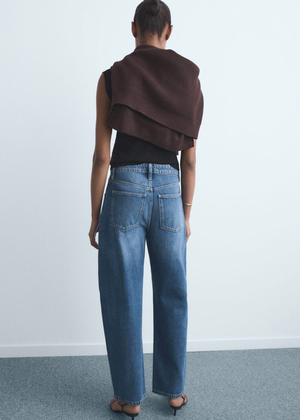 Jean Barrel Taille Haute
