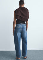Jean Barrel Taille Haute