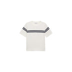 Pull-Over Rayures Manches Courtes