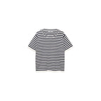 Pull-Over Rayures Manches Courtes