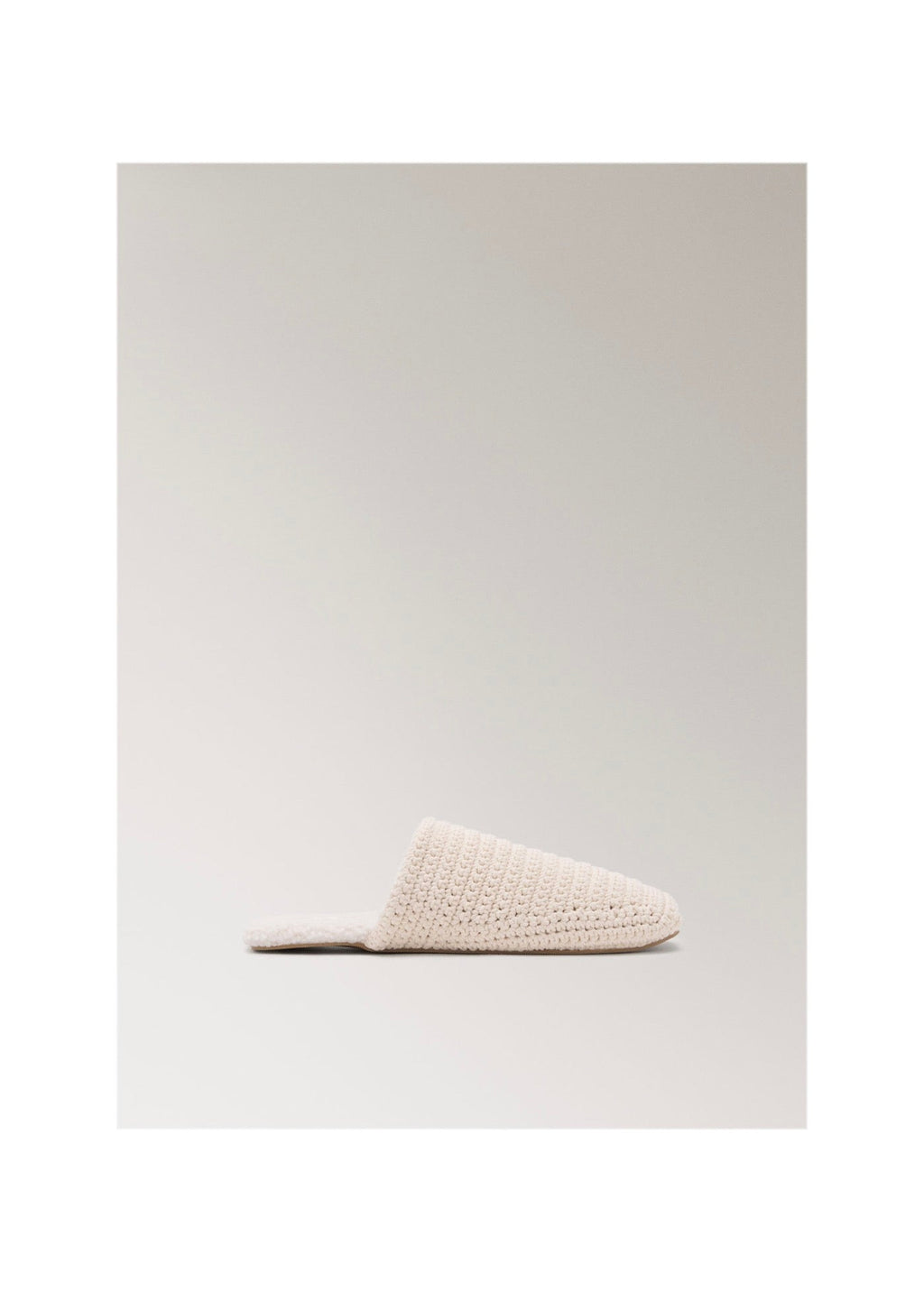 Chaussons Ouverts À L_x0019_ Arrière Crochet Effet Mouton
