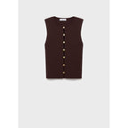 Gilet Maille Fentes