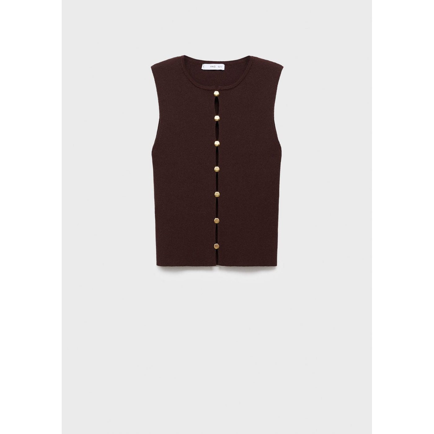 Gilet Maille Fentes