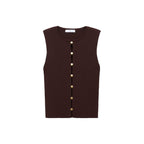 Gilet Maille Fentes