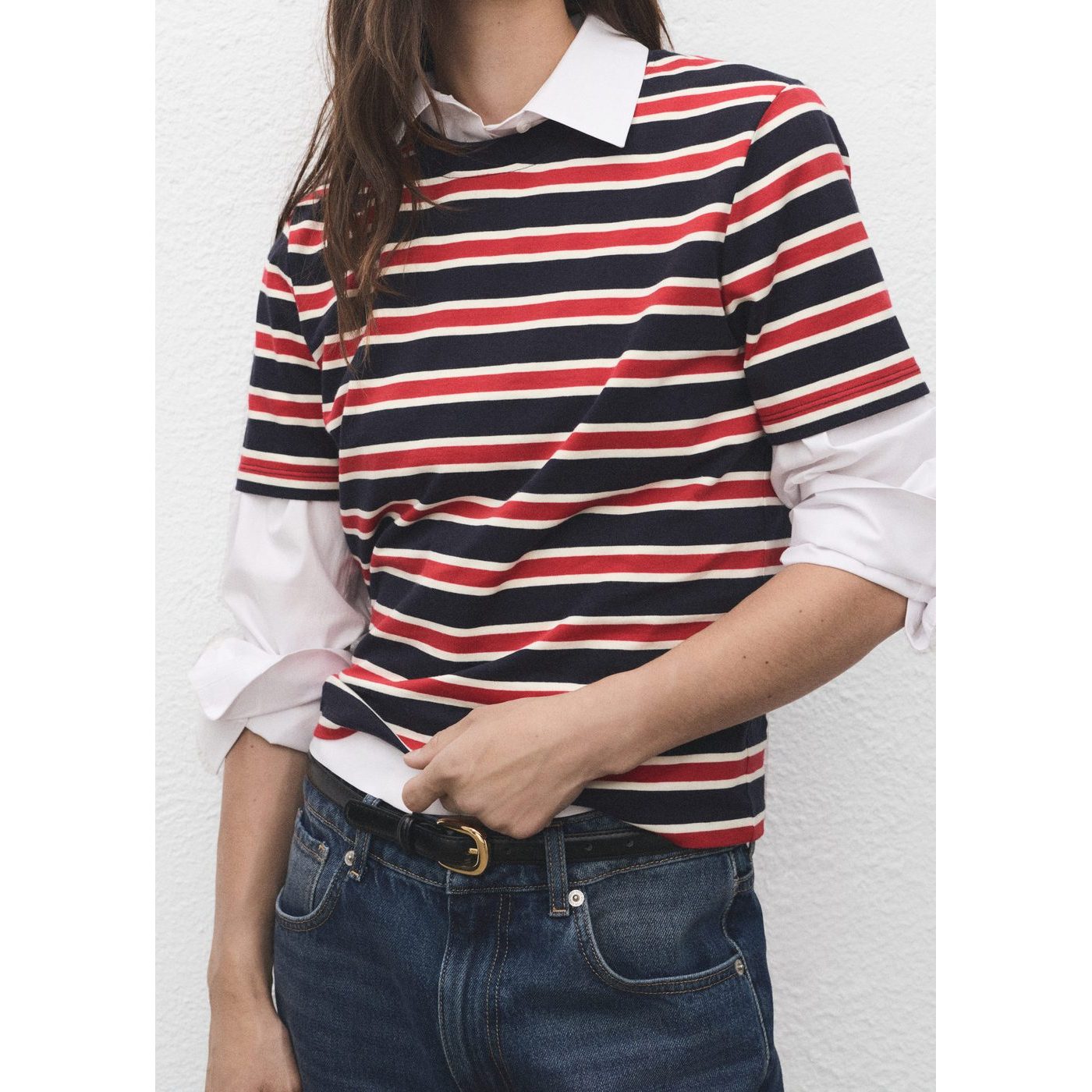 T-Shirt Coton À Rayures