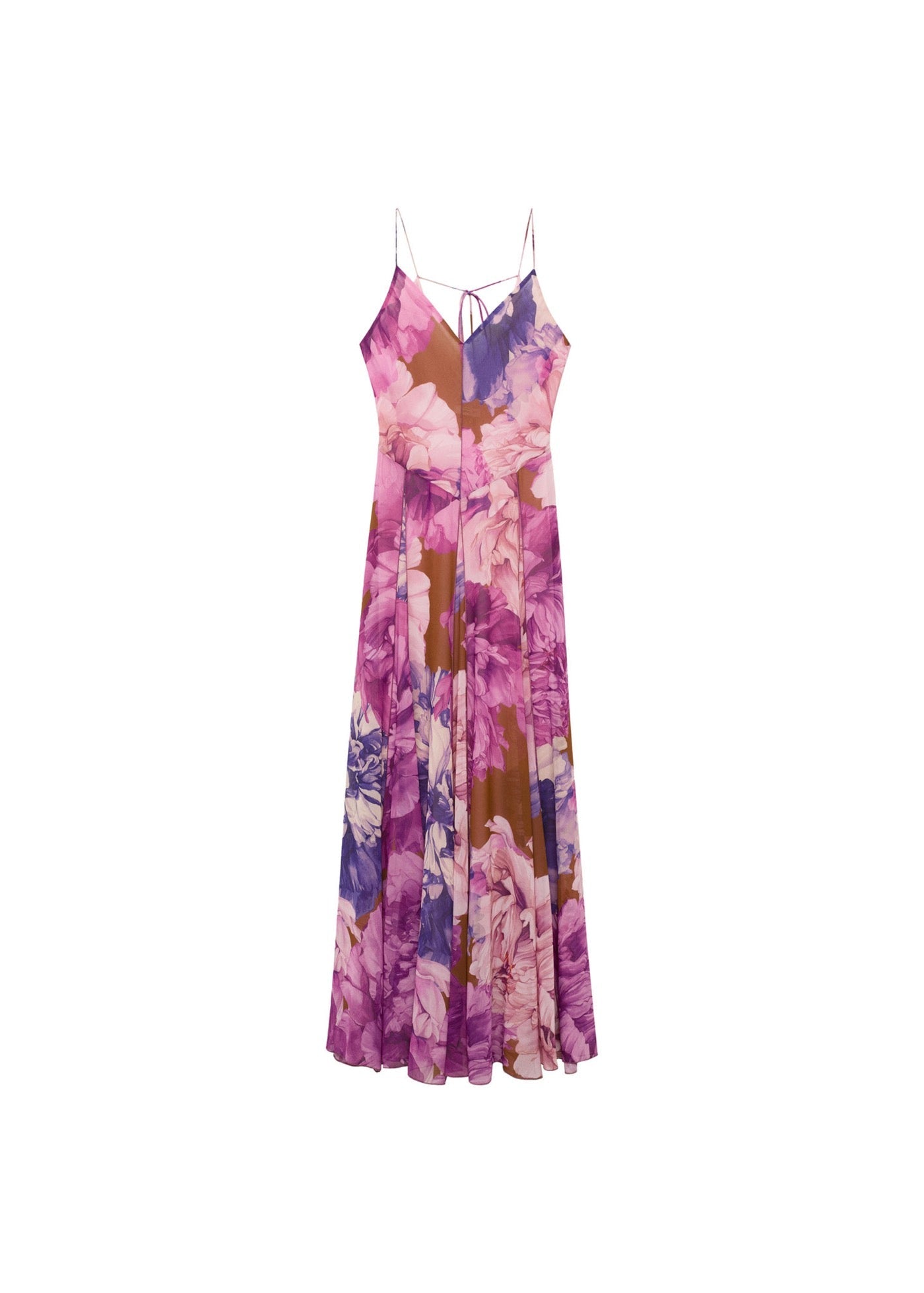 Robe Godets Fleurs