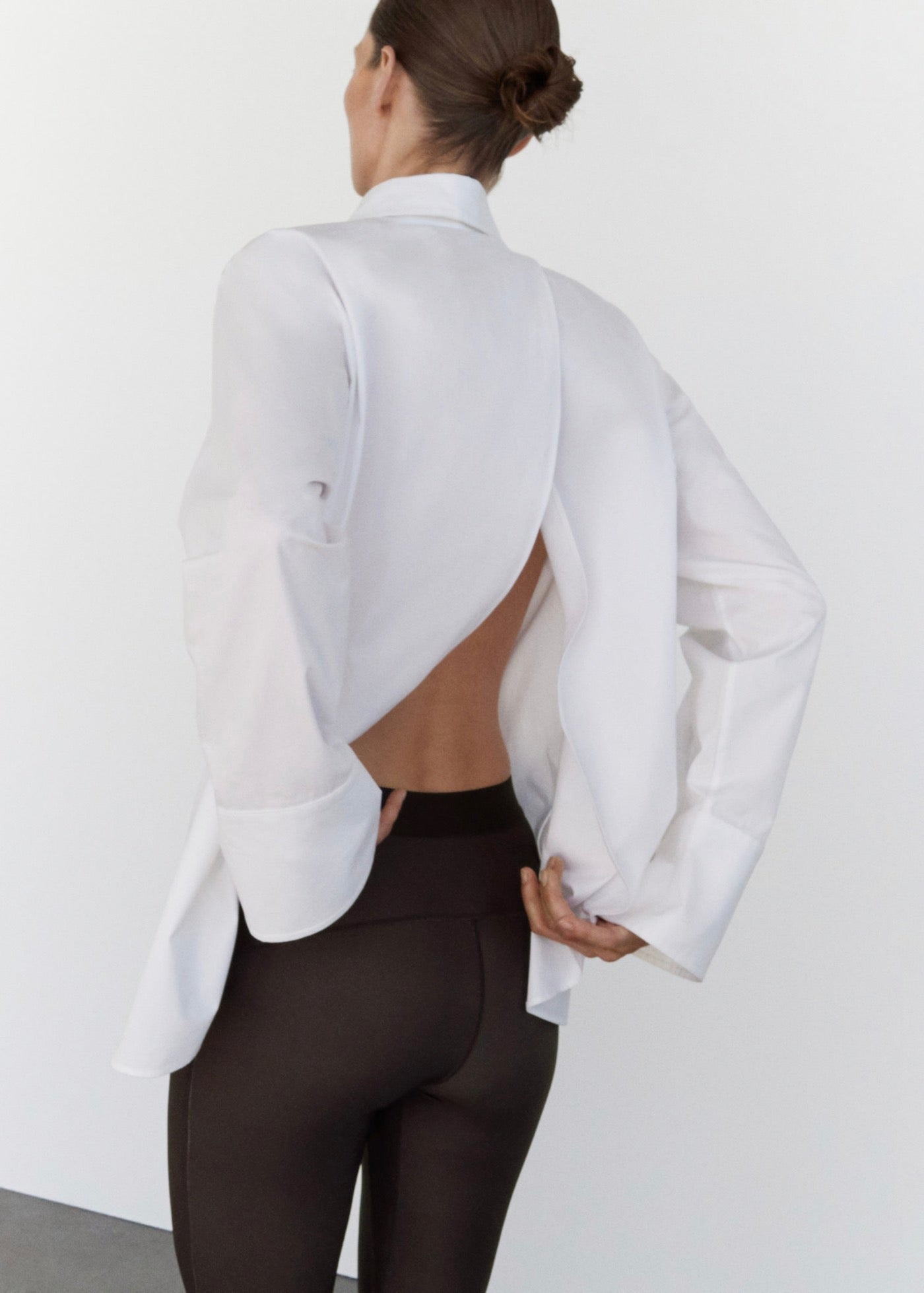 Chemise Oversize Dos Croisé